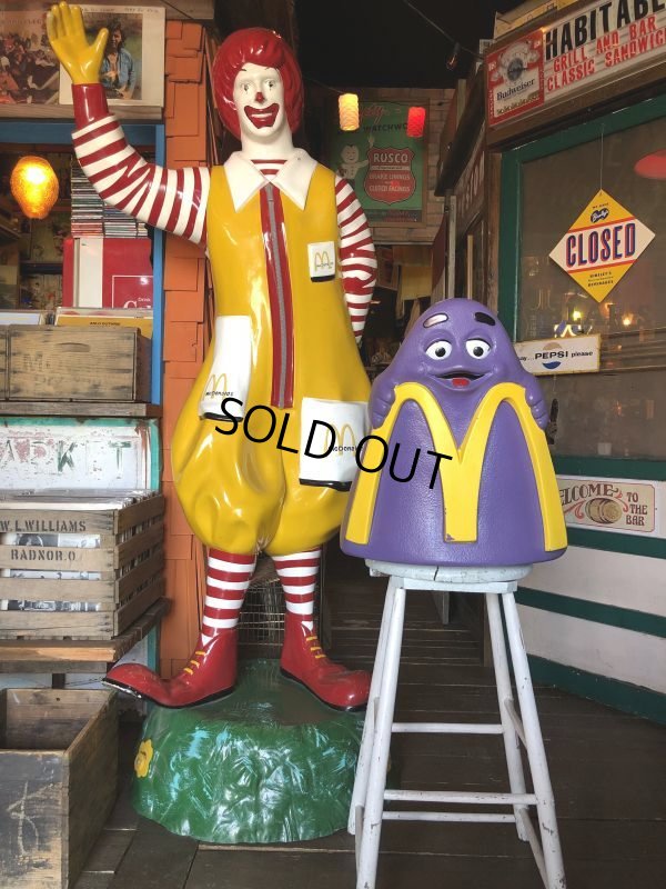 画像11: Vintage Mcdonald's Grimace Statue Playland Childs Chair (S606）