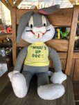 画像1: Vintage Bugs Bunny Doll "WHAT'S UP DOC" (S611） (1)