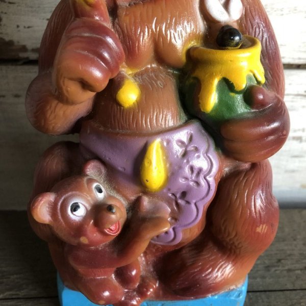 画像6: Vintage AHORRO Bancomer Honey Bear Bank (S607)