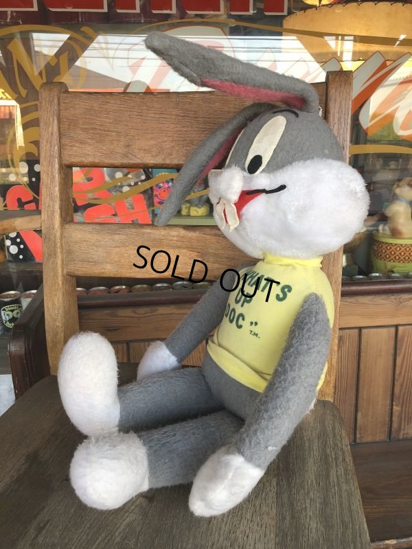 画像2: Vintage Bugs Bunny Doll "WHAT'S UP DOC" (S611）