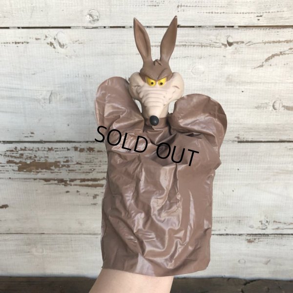 画像8: 70s Vintage Wile E. Coyote Hand Puppet Doll (S625)