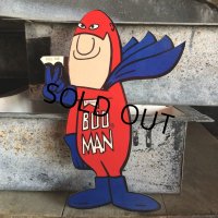 70s Vintage Budweiser Bud Man Sticker Decal (S619）