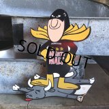 70s Vintage Budweiser Bud Man Mighty Malt Sticker Decal (S618）