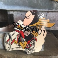 70s Vintage Budweiser Bud Man Mighty Malt Sticker Decal (S616）