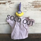 70s Vintage  Road Runnner Hand Puppet Doll (S624)