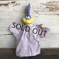 70s Vintage  Road Runnner Hand Puppet Doll (S624)