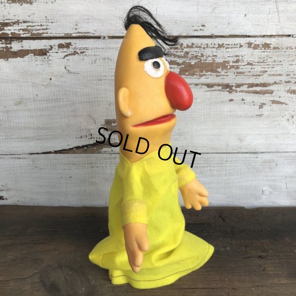 画像3: Vintage Sesame Street Bert Hand Puppet Doll (S630)