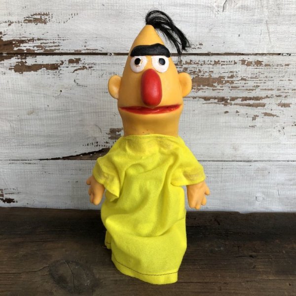 画像2: Vintage Sesame Street Bert Hand Puppet Doll (S630)