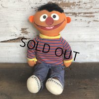 Vintage Knickerbocker Sesame Street Ernie Plush Doll (S628)