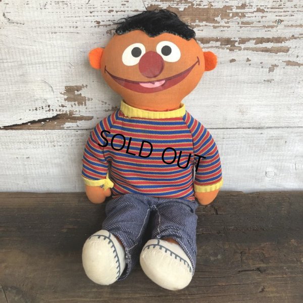 画像1: Vintage Knickerbocker Sesame Street Ernie Plush Doll (S628)