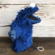 画像3: Vintage Knickerbocker Sesame Street Cookie Monster Hand Puppet Doll (S631)