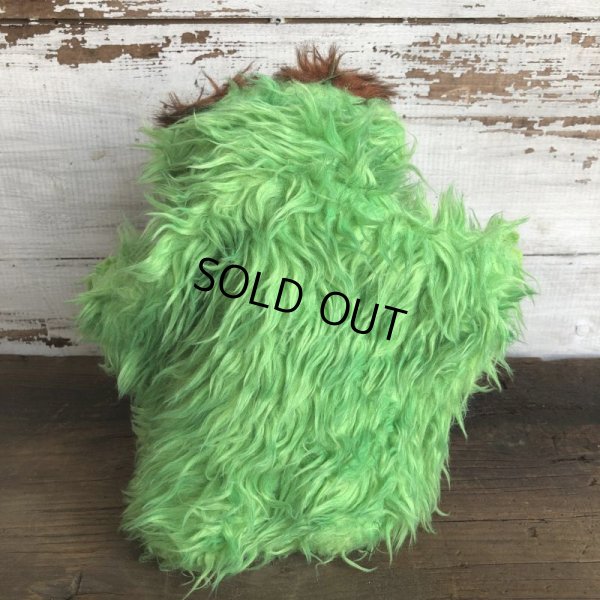 画像4: Vintage Knickerbocker Sesame Street Oscar Hand Puppet Doll (S632)