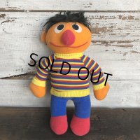 Vintage Hasbro Sesame Street Ernie Plush Doll (S629)