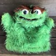 画像6: Vintage Knickerbocker Sesame Street Oscar Hand Puppet Doll (S632)