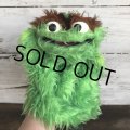 Vintage Knickerbocker Sesame Street Oscar Hand Puppet Doll (S632)