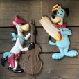 画像8: Vintage Quick Draw McGraw & Huckleberry Hound Wall Decor Set (S645）