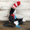 画像2: 80s Vintage Dr. Suess Cat in the Hat Plush Doll (S640) (2)