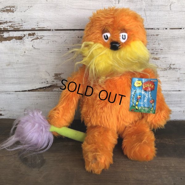 画像1: 80s Vintage Dr. Seuss The Lorax Plush Doll (S641)