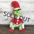 80s Vintage Dr. Suess The Grinch Plush Doll (S639)