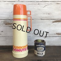 Vintage DUNKIN DONUTS Thermos Bottle (AL7711）
