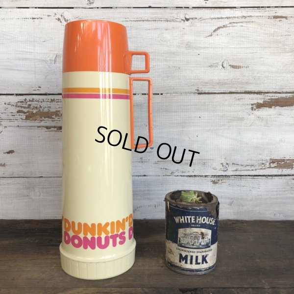 画像1: Vintage DUNKIN DONUTS Thermos Bottle (AL7711）