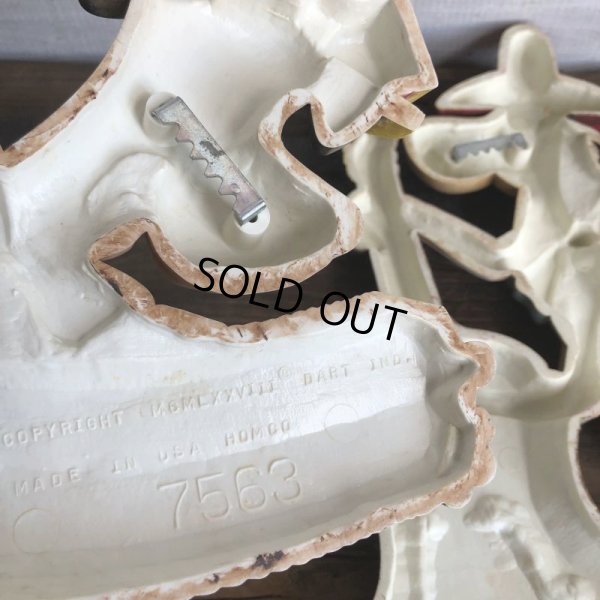 画像3: Vintage Quick Draw McGraw & Huckleberry Hound Wall Decor Set (S645)