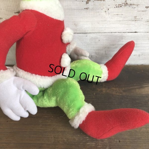 画像6: 80s Vintage Dr. Suess The Grinch Plush Doll (S639)