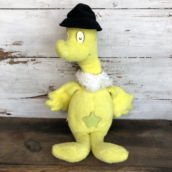 画像1: 70s Vintage Dr. Seuss The Sneetch Plush Doll (S644)