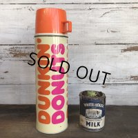 Vintage DUNKIN DONUTS Thermos Bottle (AL7712）