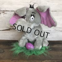80s Vintage Dr. Seuss Horton Plush Doll (S638)