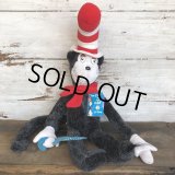 80s Vintage Dr. Suess Cat in the Hat Plush Doll (S640)