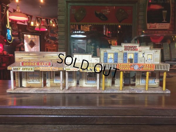 画像1: 1950's Marx Dodge City Western Town Play House (S646)