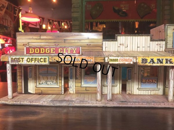 画像5: 1950's Marx Dodge City Western Town Play House (S646)