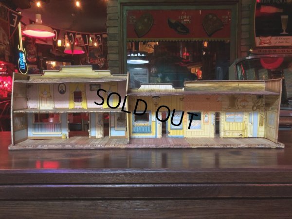 画像10: 1950's Marx Dodge City Western Town Play House (S646)
