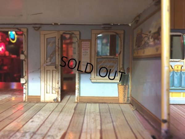 画像14: 1950's Marx Dodge City Western Town Play House (S646)