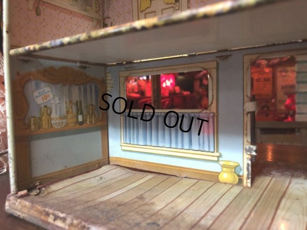 画像15: 1950's Marx Dodge City Western Town Play House (S646)