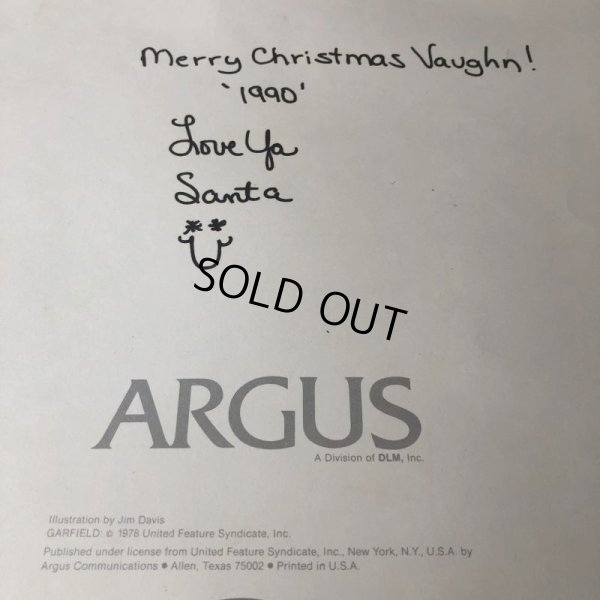 画像6: Vintage Garfield Poster Jumbo Card (S659)