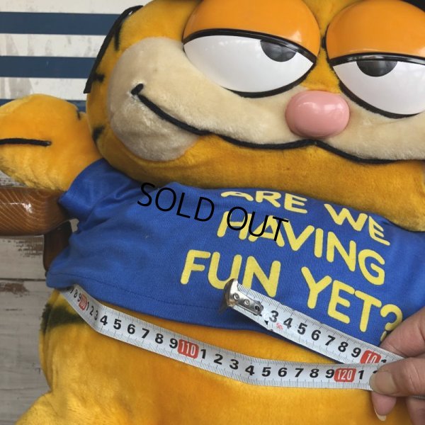 画像9: Vintage Dakin Garfield BIG SIZE Doll (S657)