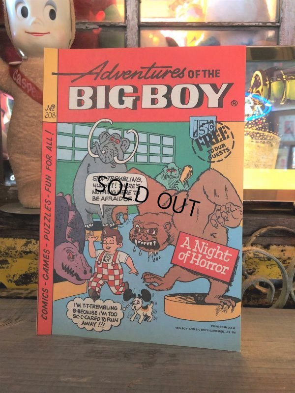 画像1: 1970s Vintage Big Boy Comic No208 (S668) 