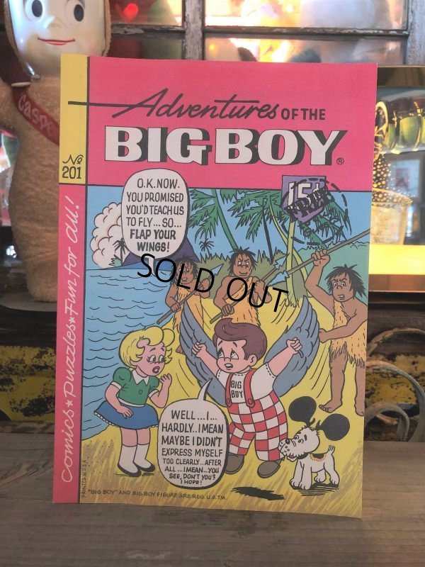 画像1: 1970s Vintage Big Boy Comic No201 (S663) 