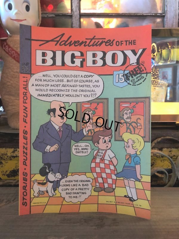 画像1: 1970s Vintage Big Boy Comic No206 (S667) 