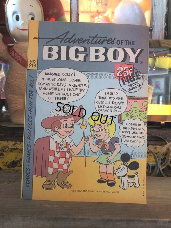 画像1: 1970s Vintage Big Boy Comic No213 (S673) 