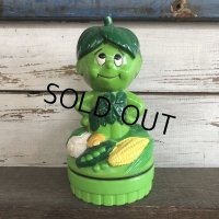 80s Vintage Little Green Sprout Flashlight (S679)