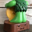 画像7: 80s Vintage Little Green Sprout Talking Alarm Clock (S680)