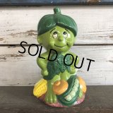 80s Vintage Little Green Sprout Musical Bank (S678)