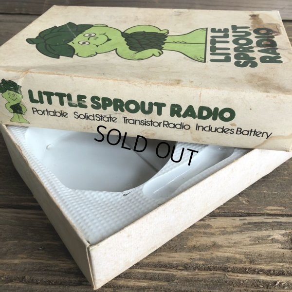 画像3: 80s Vintage Little Green Sprout RADIO (S681)