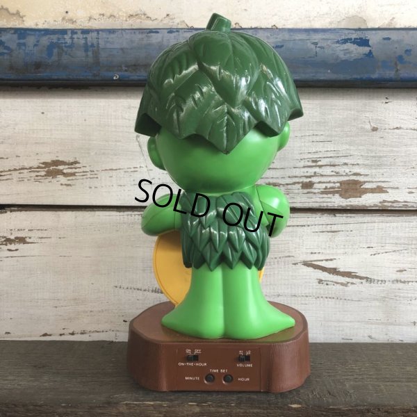 画像3: 80s Vintage Little Green Sprout Talking Alarm Clock (S680)