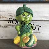 80s Vintage Little Green Sprout Musical Bank (S677)