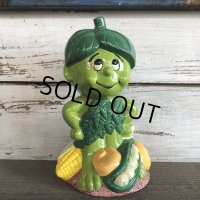 80s Vintage Little Green Sprout Musical Bank (S677)