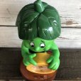 画像5: 80s Vintage Little Green Sprout Talking Alarm Clock (S680)